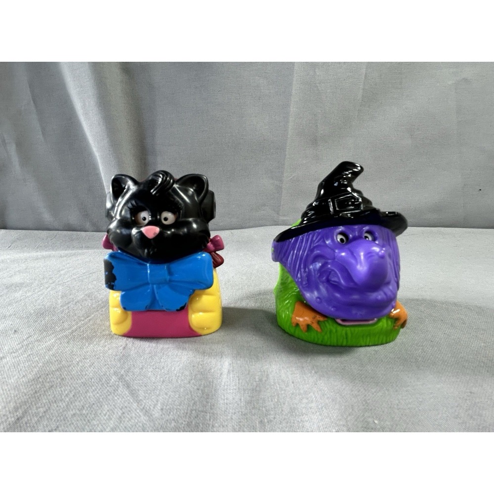 VTG 1998 McDonalds Halllween Nerds Candy Dispenser I Am Hungry, Birdie Black Cat